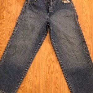 Beverly Hills Polo Club blue jeans vintage carpenter pants size 36/32